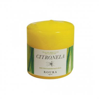 Velas Cilíndricas Citronela