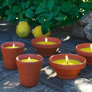 Velas de Citronela en Bol