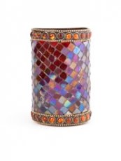 Portavelas Mosaic Morocco - Pack de 6 lámparas