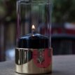 380 Fundas negras para las velas de parafina líquida